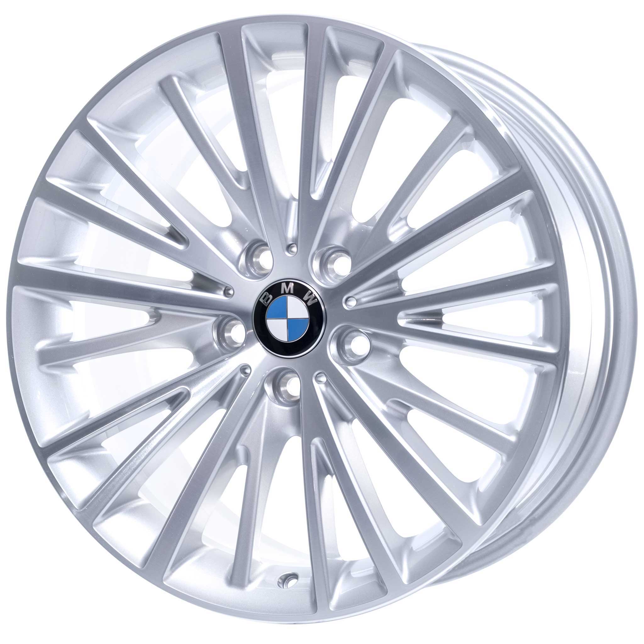 BMW 399 Reflex Silver with Bright Turned Alloy Wheel Product Image #2