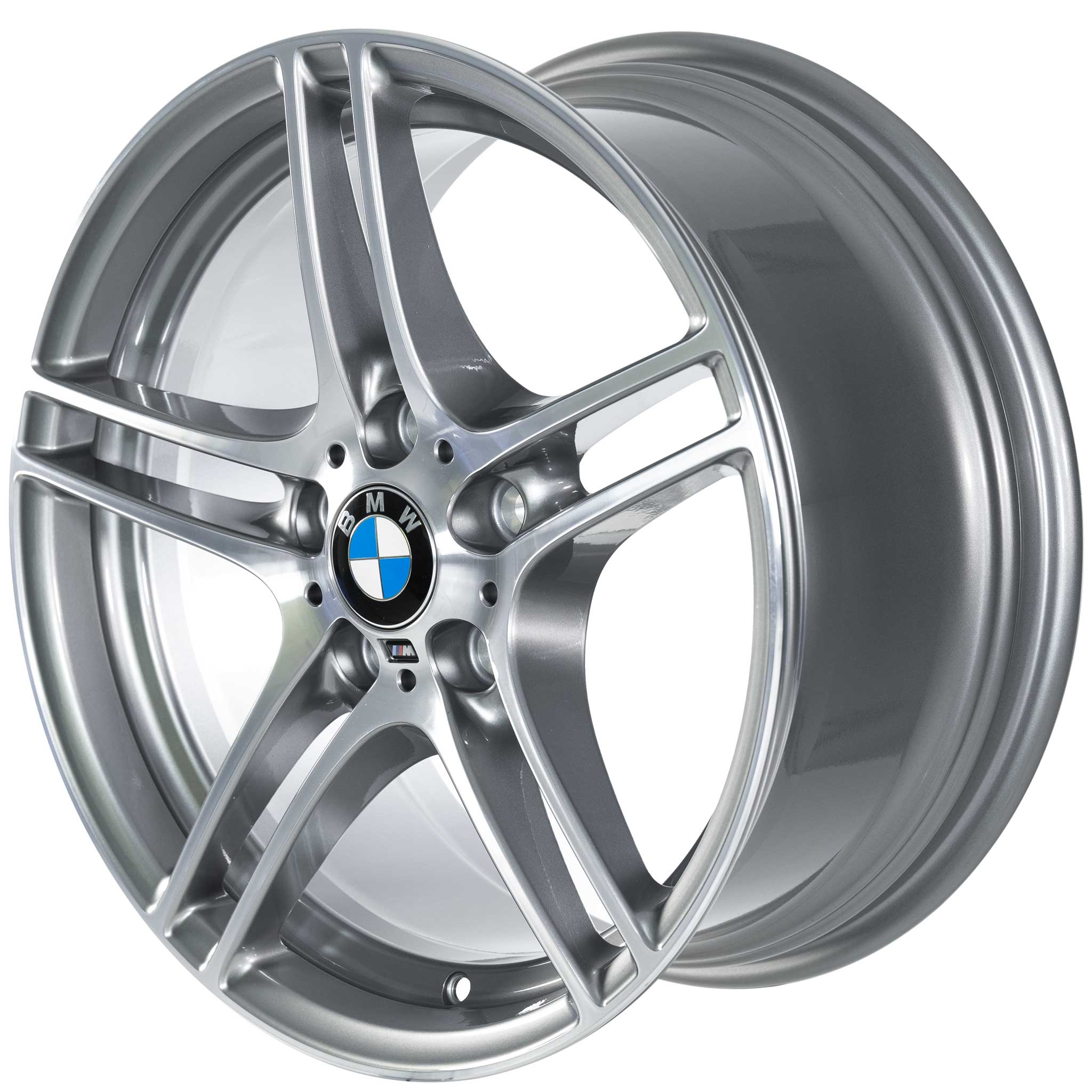 BMW 313M Silver with Bright Turned Alloy Wheel Product Image #2
