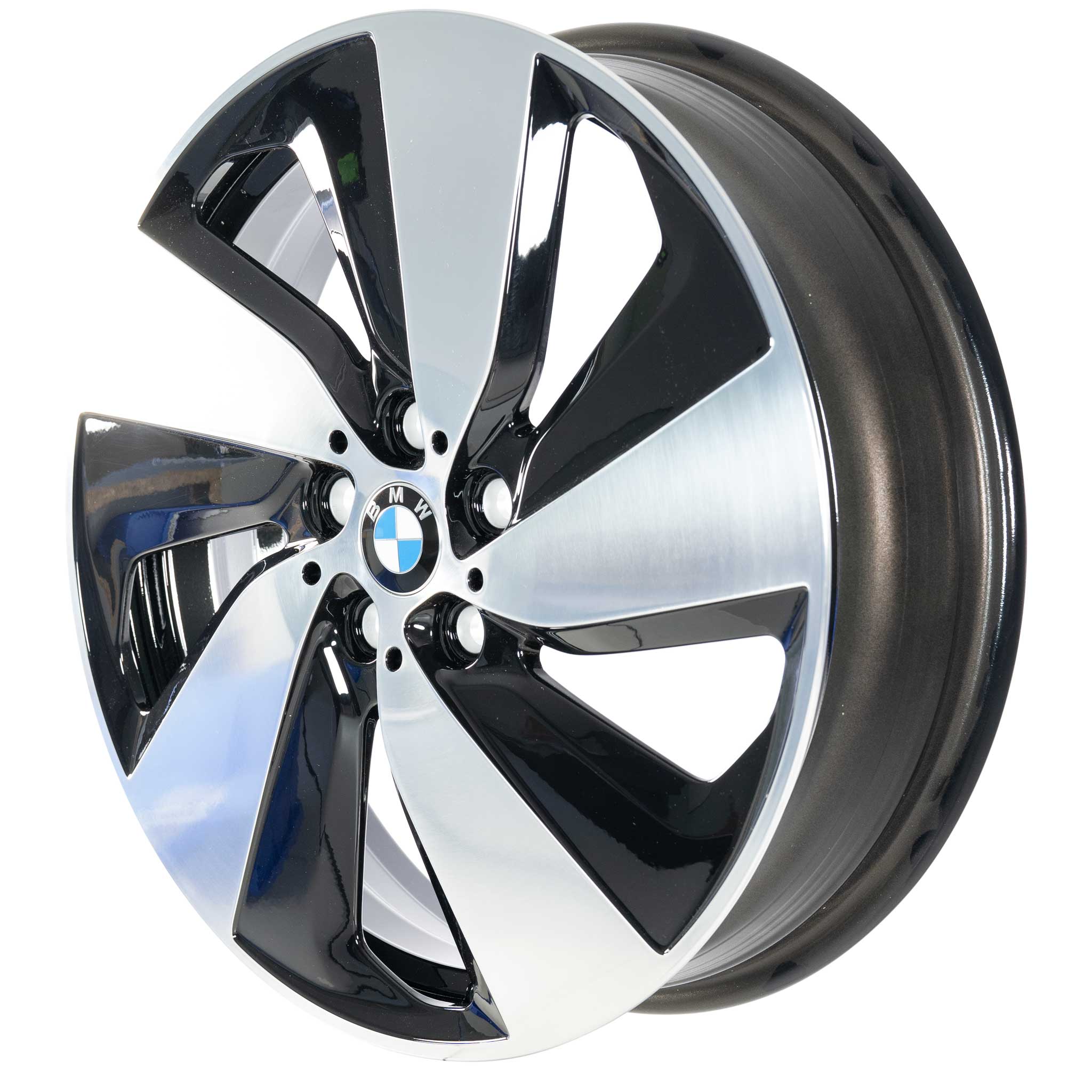 BMW 429 Black with Bright Turned Alloy Wheel Product Image #2