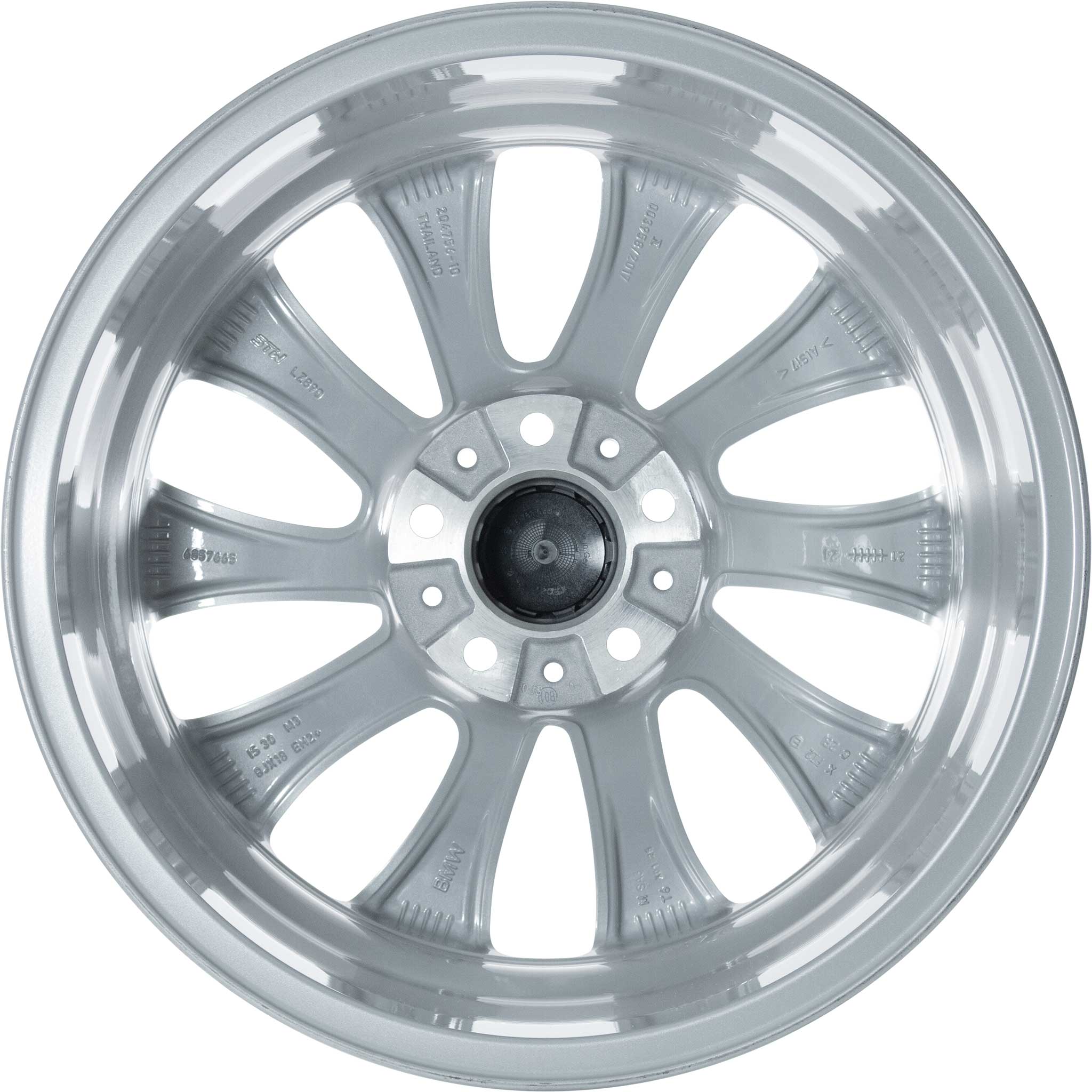 BMW 452 Ferric Grey with Bright Turned Alloy Wheel Product Image #3