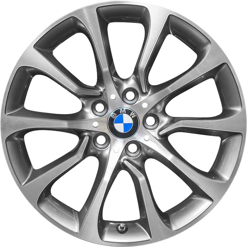 BMW 453 Ferric Grey with Bright Turned Alloy Wheel Product Image #1