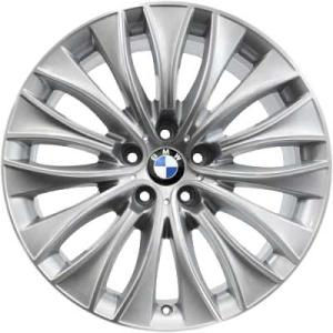 BMW 459 Silver Alloy Wheel for BMW 5 Series F07 - Sizes 20in