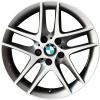 BMW 496 Ferric Grey with Bright Turned Wheel Img 1