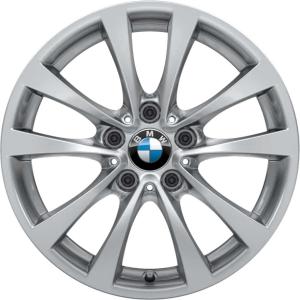 BMW 395 Silver Alloy Wheel for BMW 3 Series E90 - Sizes 17in