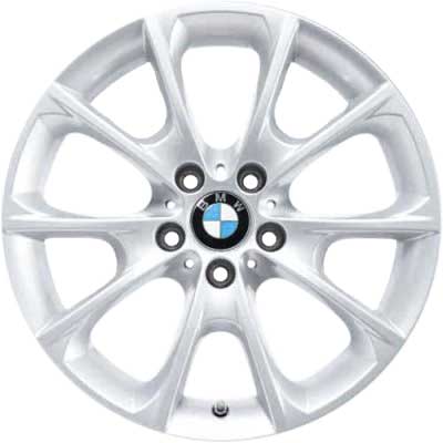 BMW 398 Silver Alloy Wheel Product Image #1