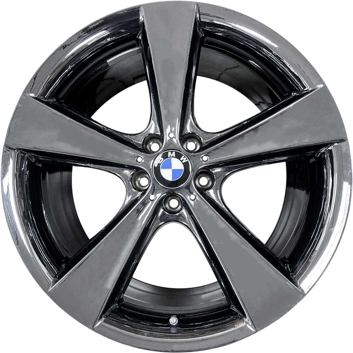 BMW 128 Liquid Black Alloy Wheel Product Image #1