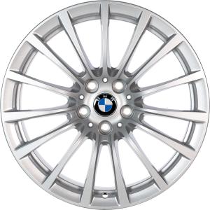 18" BMW 619 Reflex Silver alloy wheel