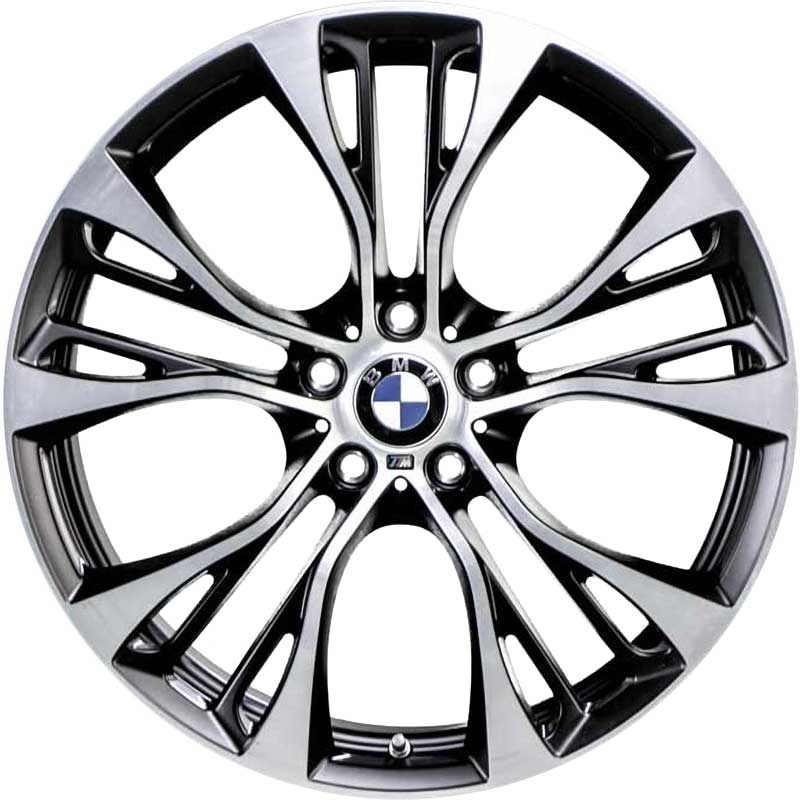 BMW 599M Black with Bright Turned Alloy Wheel Product Image #1