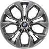 BMW 608 Reflex Silver Wheel Img 1