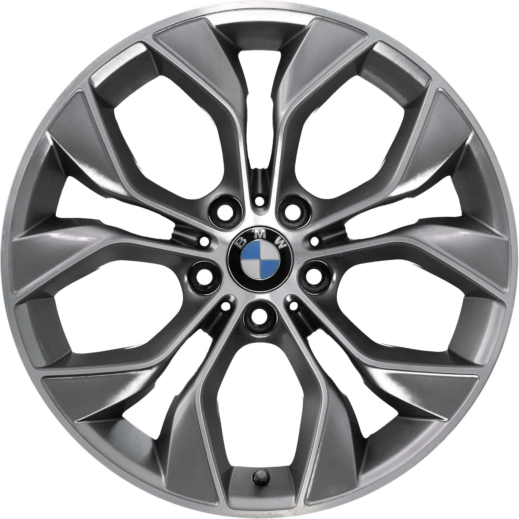 BMW 608 Reflex Silver Alloy Wheel Product Image #1