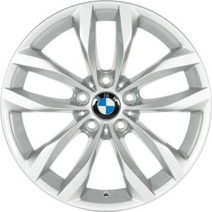 BMW 609 Silver Alloy Wheel for BMW 5 Series F11 - Sizes 18in
