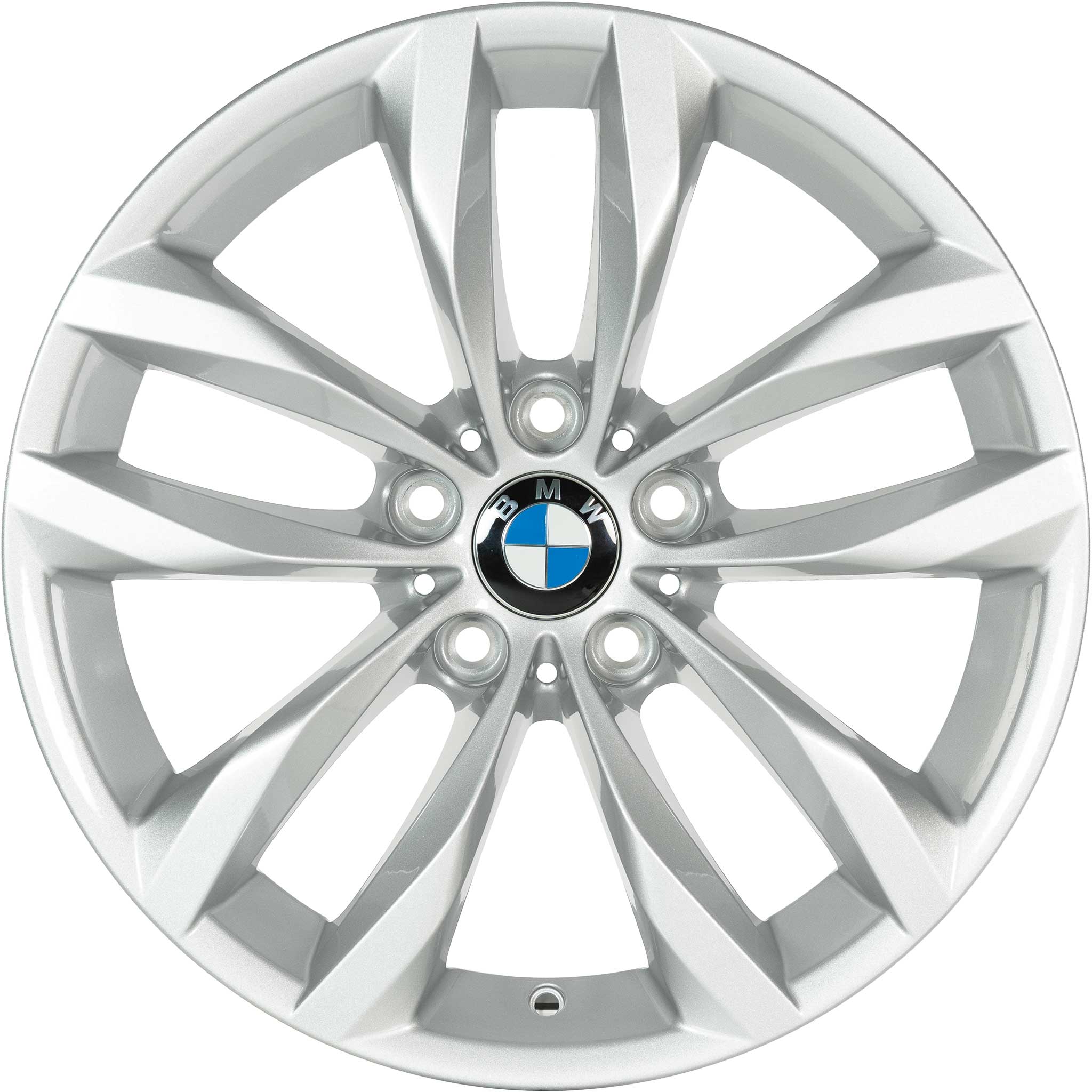 BMW 609 Silver Alloy Wheel Product Image #1