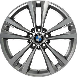 BMW 610 Reflex Silver Alloy Wheel for BMW 5 Series F10 - Sizes 19in