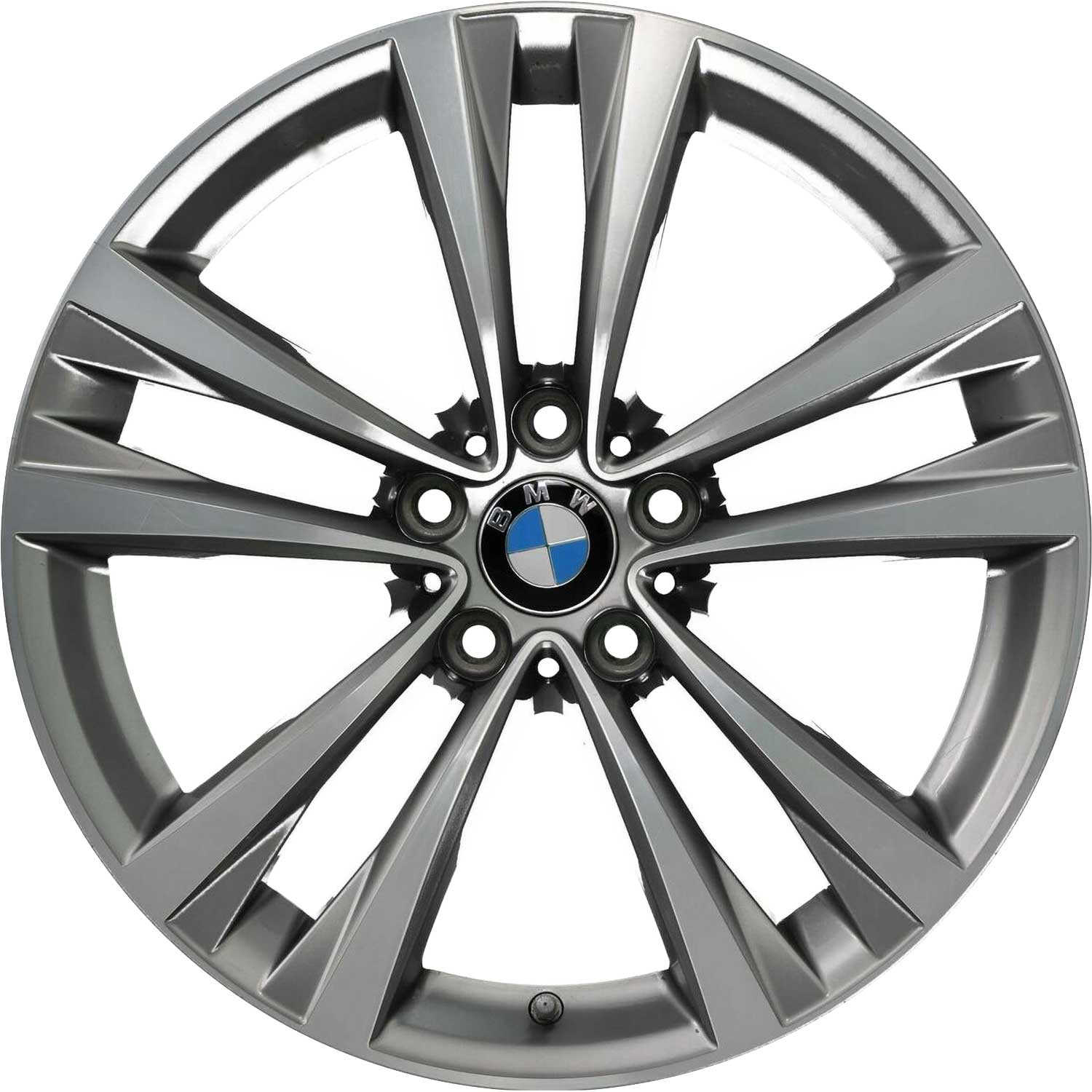 BMW 610 Reflex Silver Alloy Wheel Product Image #1