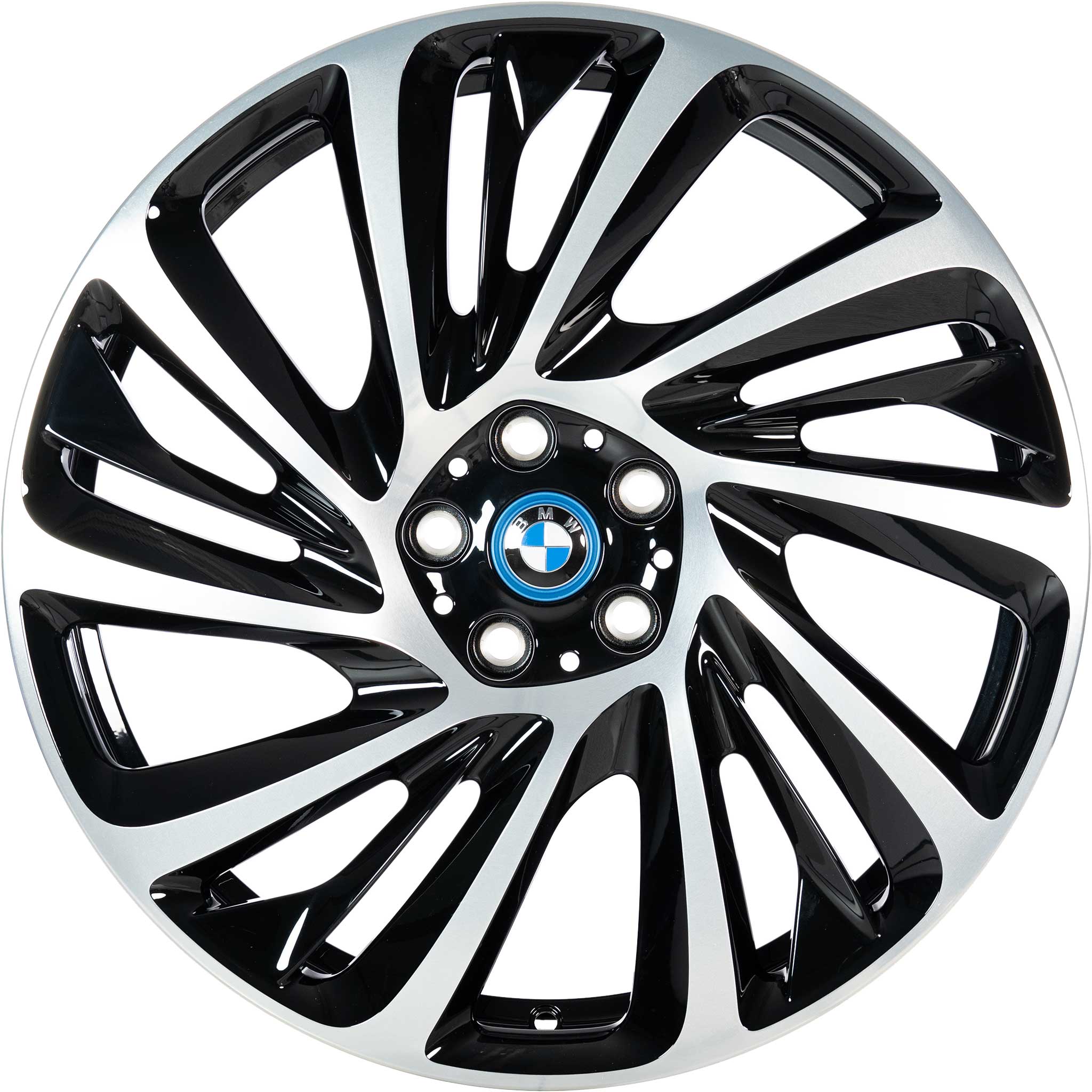 BMW 625 Black with Bright Turned Alloy Wheel Product Image #1