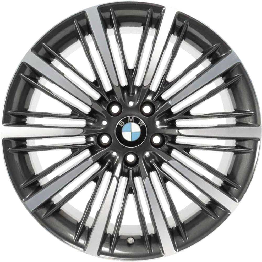 BMW 616 Orbit Grey with Bright Turned Alloy Wheel Product Image #1