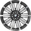 BMW 616 Orbit Grey with Bright Turned Wheel Img 1