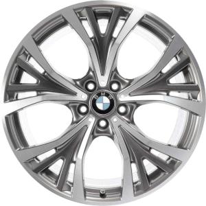 BMW 627 Cerium Grey with Bright Turned Alloy Wheel for BMW X5 M F85 - Sizes 21in