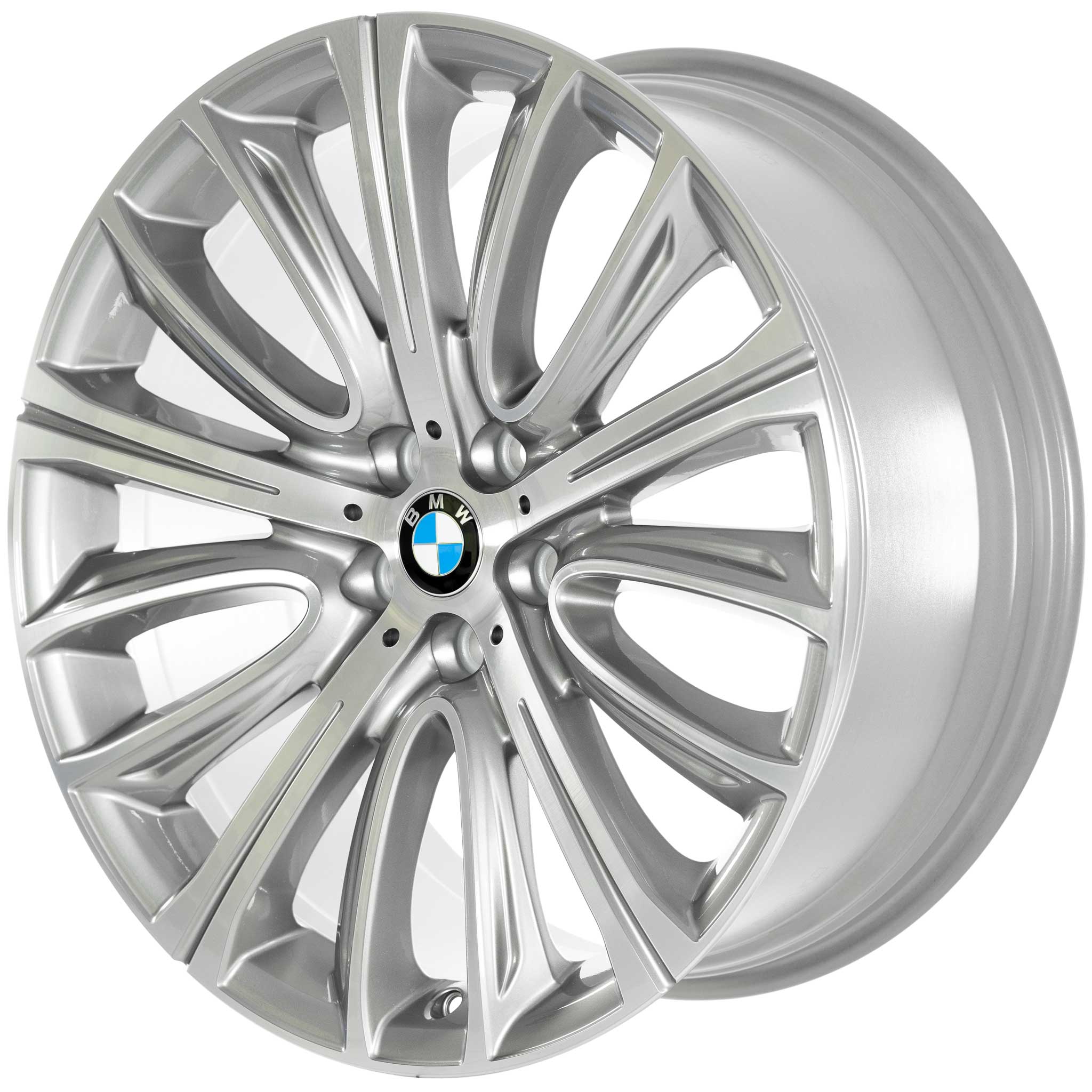 BMW 628 Ferric Grey with Bright Turned Alloy Wheel Product Image #2