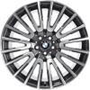 BMW 629 Orbit Grey with Bright Turned Wheel Img 1