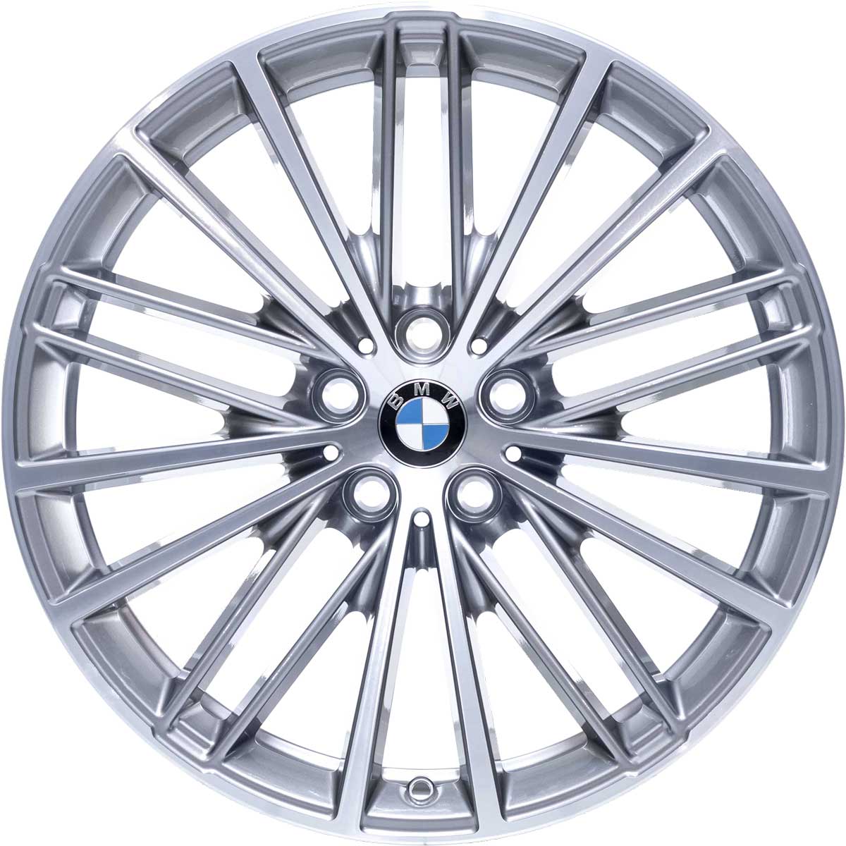 BMW 635 Ferric Grey with Bright Turned Alloy Wheel Product Image #1