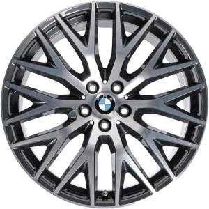 Grey BMW 636 alloy wheel