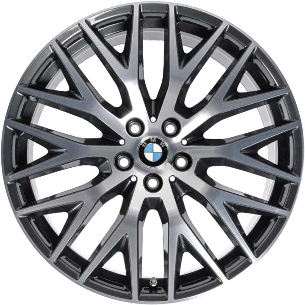 BMW 636 Orbit Grey with Bright Turned Alloy Wheel Product Image #1