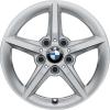 BMW 654 Reflex Silver Wheel Img 1