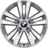 BMW 655 Silver Wheel Img 1