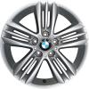 BMW 659 Reflex Silver Wheel Img 1