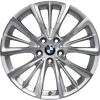 BMW 643 Reflex Silver with Bright Turned Wheel Img 1