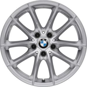 18" BMW 618 Reflex Silver alloy wheel