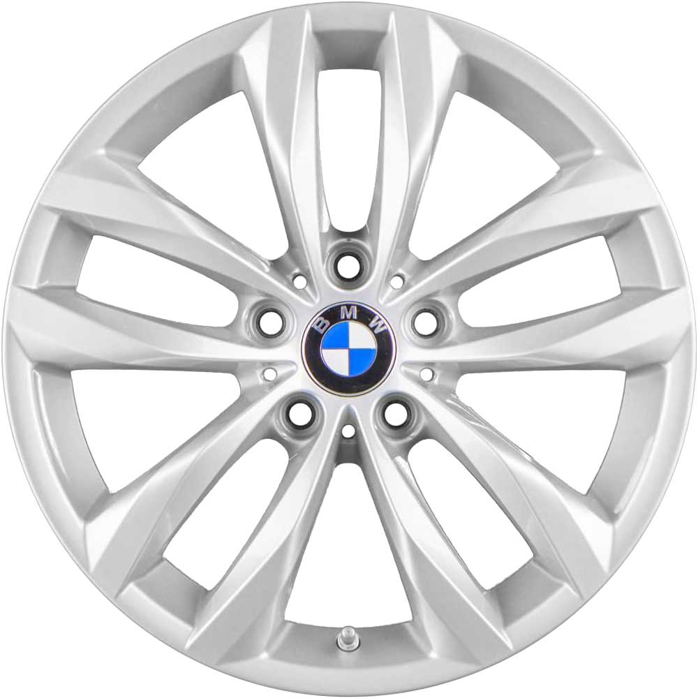 BMW 609 Silver Alloy Wheel Product Image #1