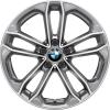 BMW 673 Spheric Grey with Bright Turned Wheel Img 1