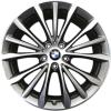 BMW 663 Ferric Grey with Bright Turned Wheel Img 1