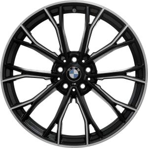 BMW 669M Forged Black with Bright Turned Alloy Wheel for BMW 5 Series G31 - Sizes 20in