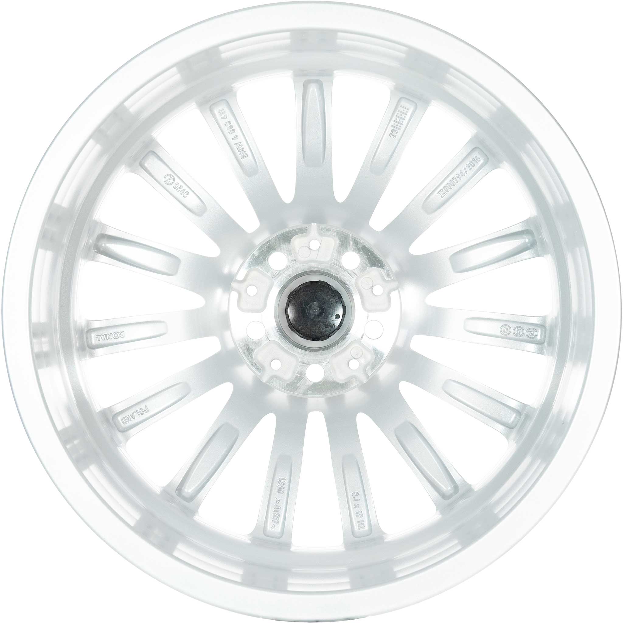 BMW 633 Reflex Silver Alloy Wheel Product Image #3