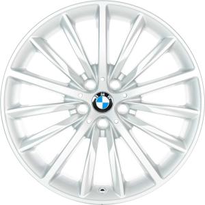 19" BMW 633 Reflex Silver alloy wheel