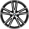 BMW 686 Black with Bright Turned Wheel Img 1