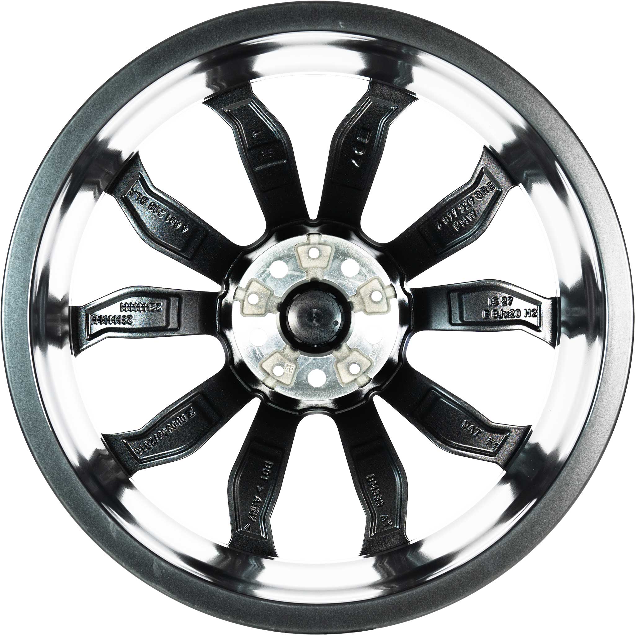 BMW 695 Orbit Grey with Bright Turned Alloy Wheel Product Image #3
