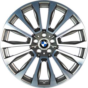 BMW 697 Ferric Grey with Bright Turned Alloy Wheel for BMW X3 G01 - Sizes 20in
