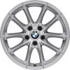 BMW 618 Reflex Silver Wheel Img 1