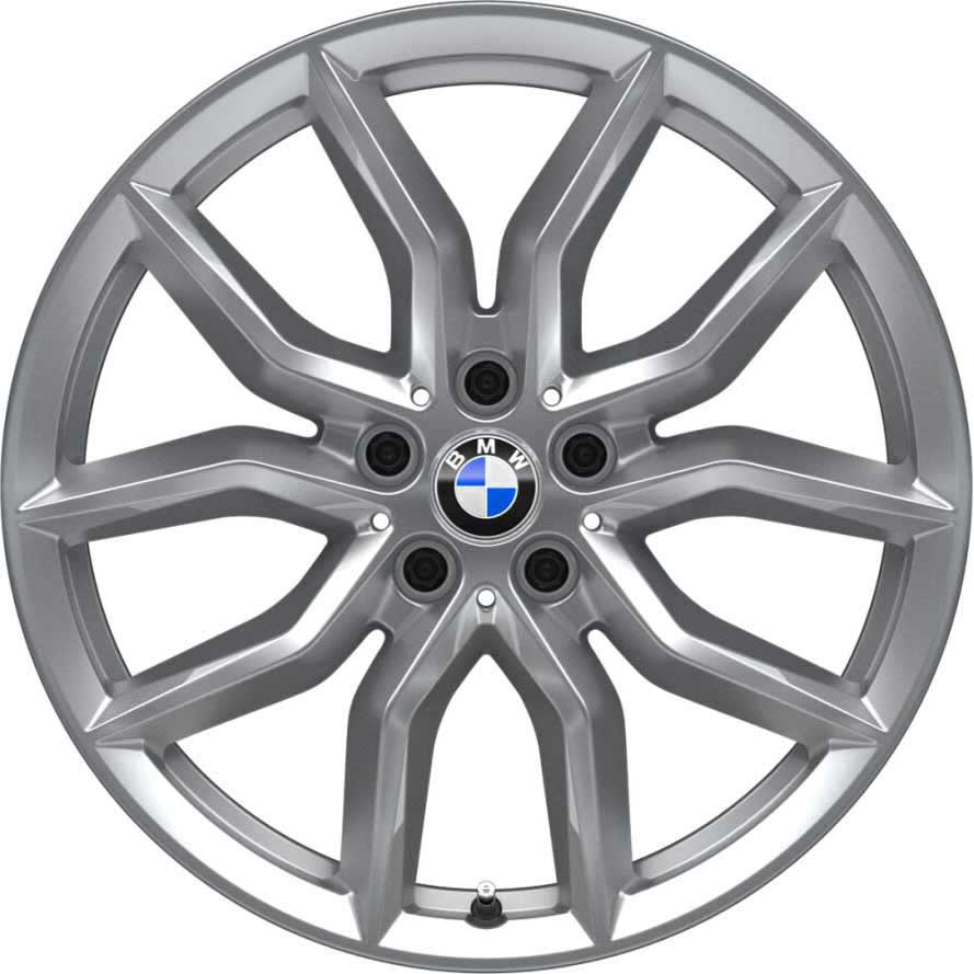 BMW 734 Reflex Silver Alloy Wheel Product Image #1
