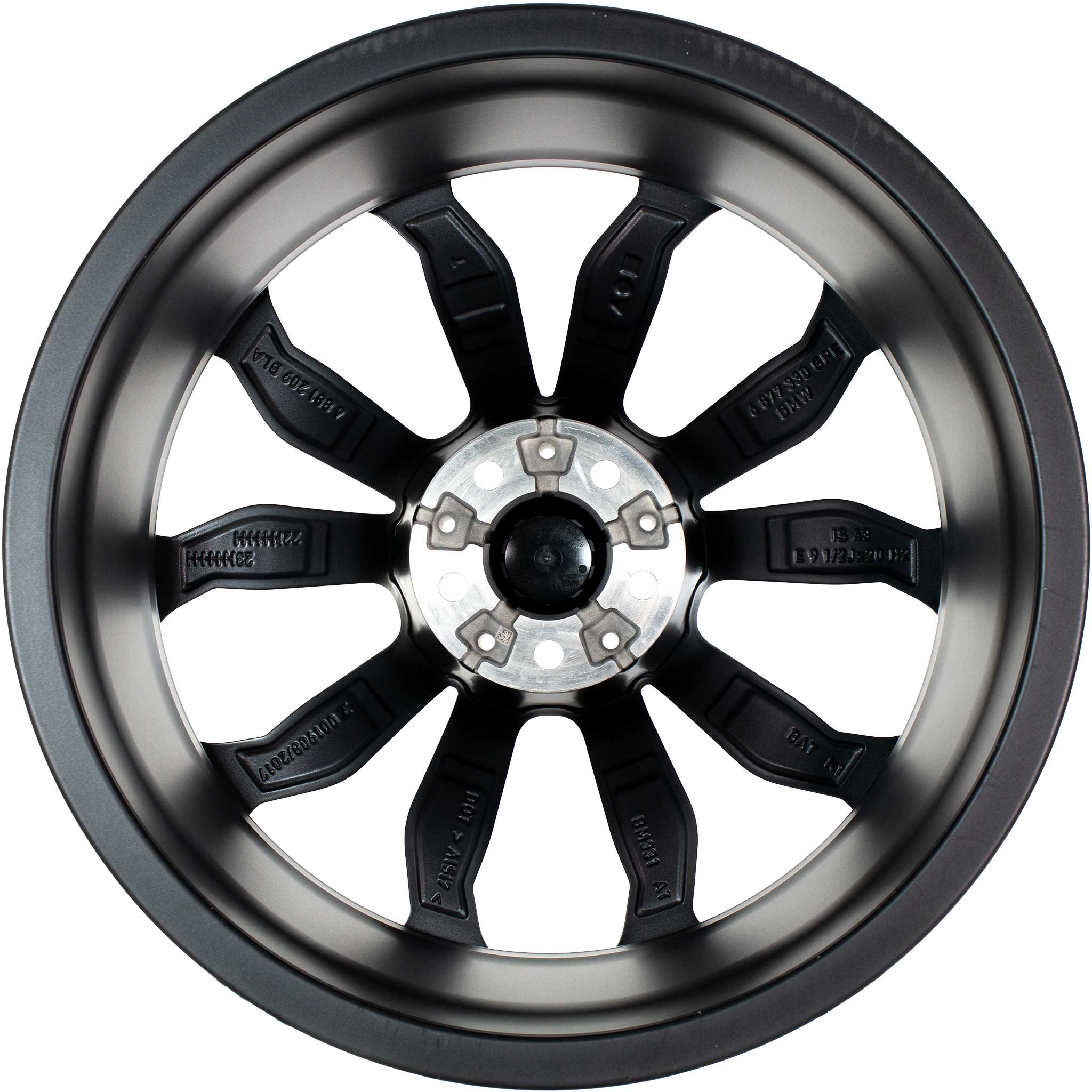 BMW 695 Matt Black Alloy Wheel Product Image #3