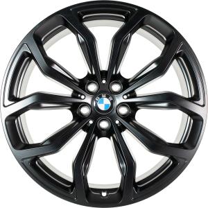 BMW 695 Matt Black Alloy Wheel for BMW X3 G01 - Sizes 20in