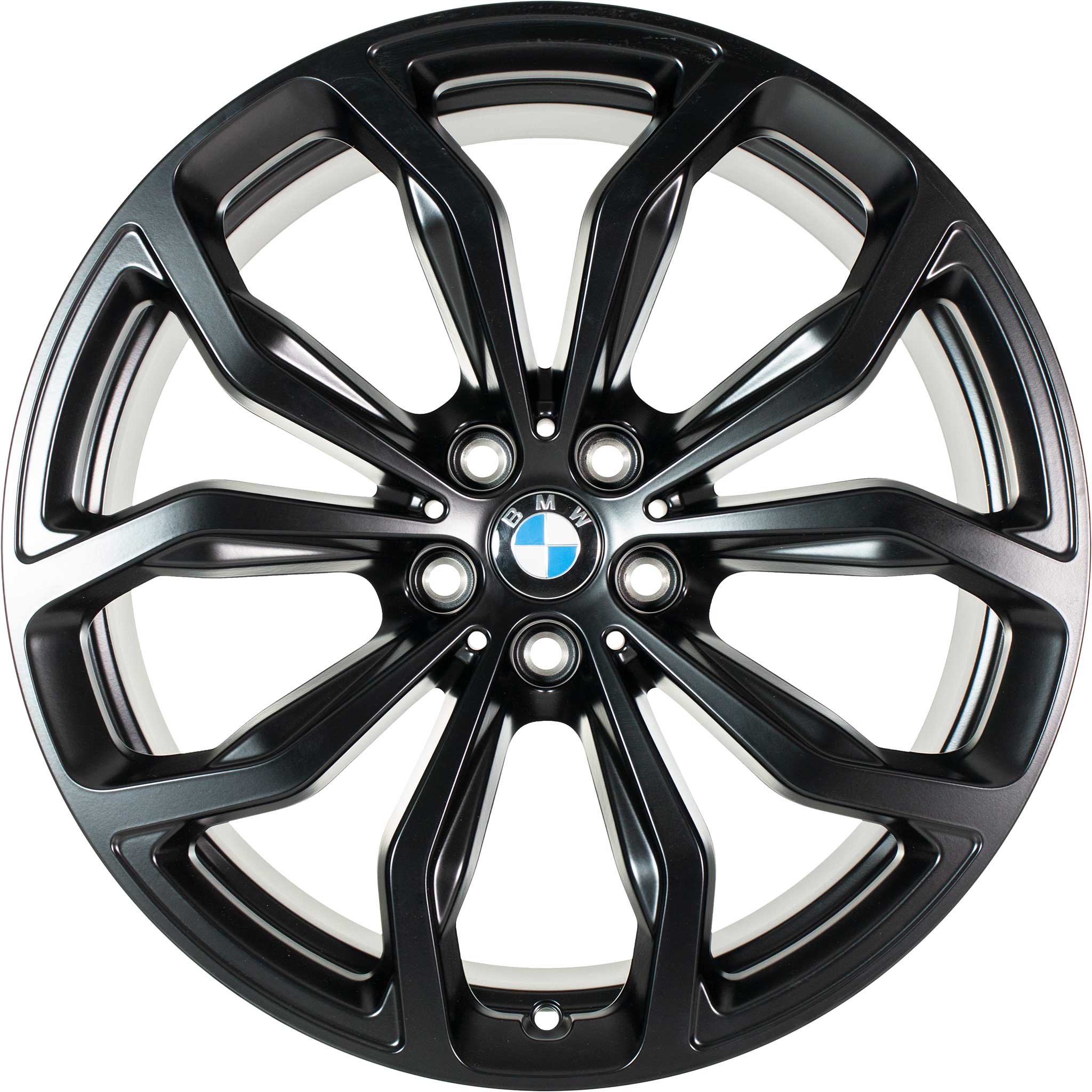 BMW 695 Matt Black Alloy Wheel Product Image #1