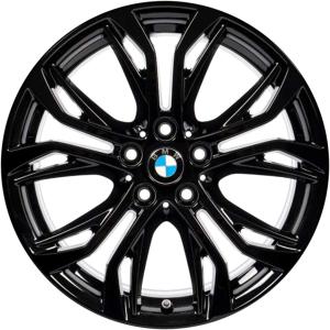 18" BMW 566 Black alloy wheel
