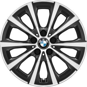 BMW 775 Orbit Grey with Bright Turned Alloy Wheel for BMW i4 G26 - Sizes 17in