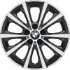 BMW 775 Orbit Grey with Bright Turned Wheel Img 1