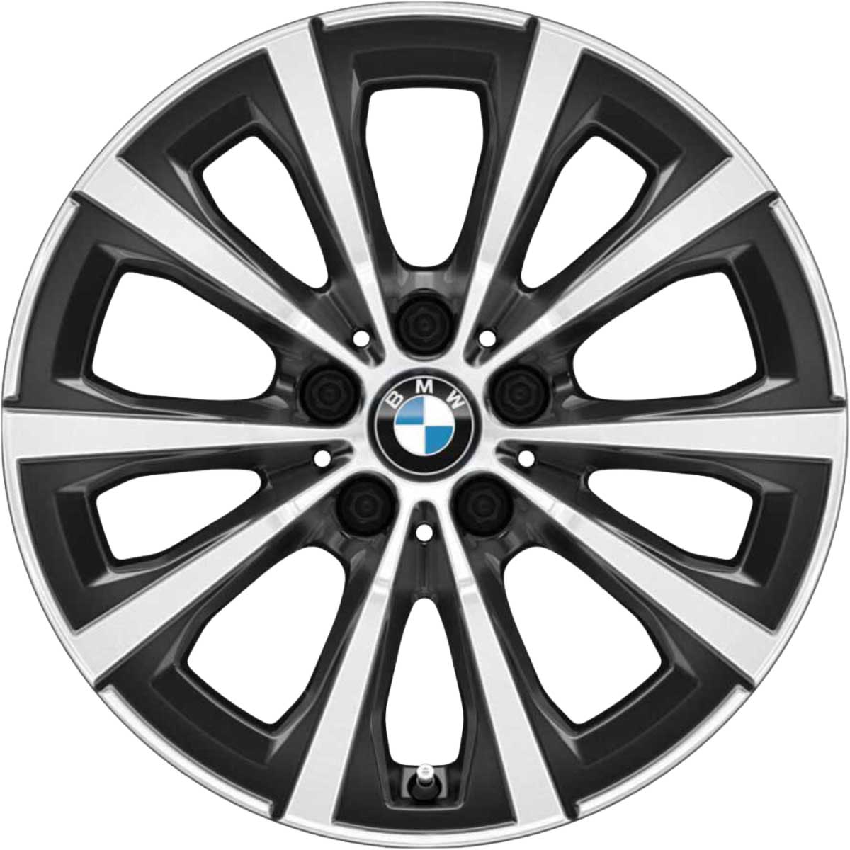 BMW 775 Orbit Grey with Bright Turned Alloy Wheel Product Image #1